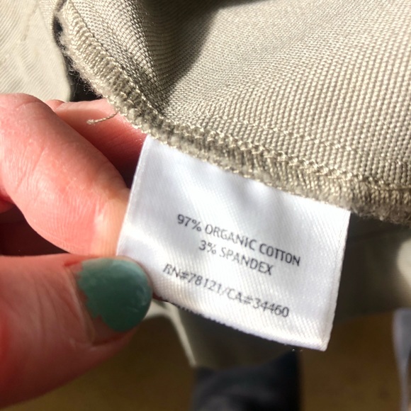 Eileen Fisher organic cotton button pocket jacket - Picture 3 of 7